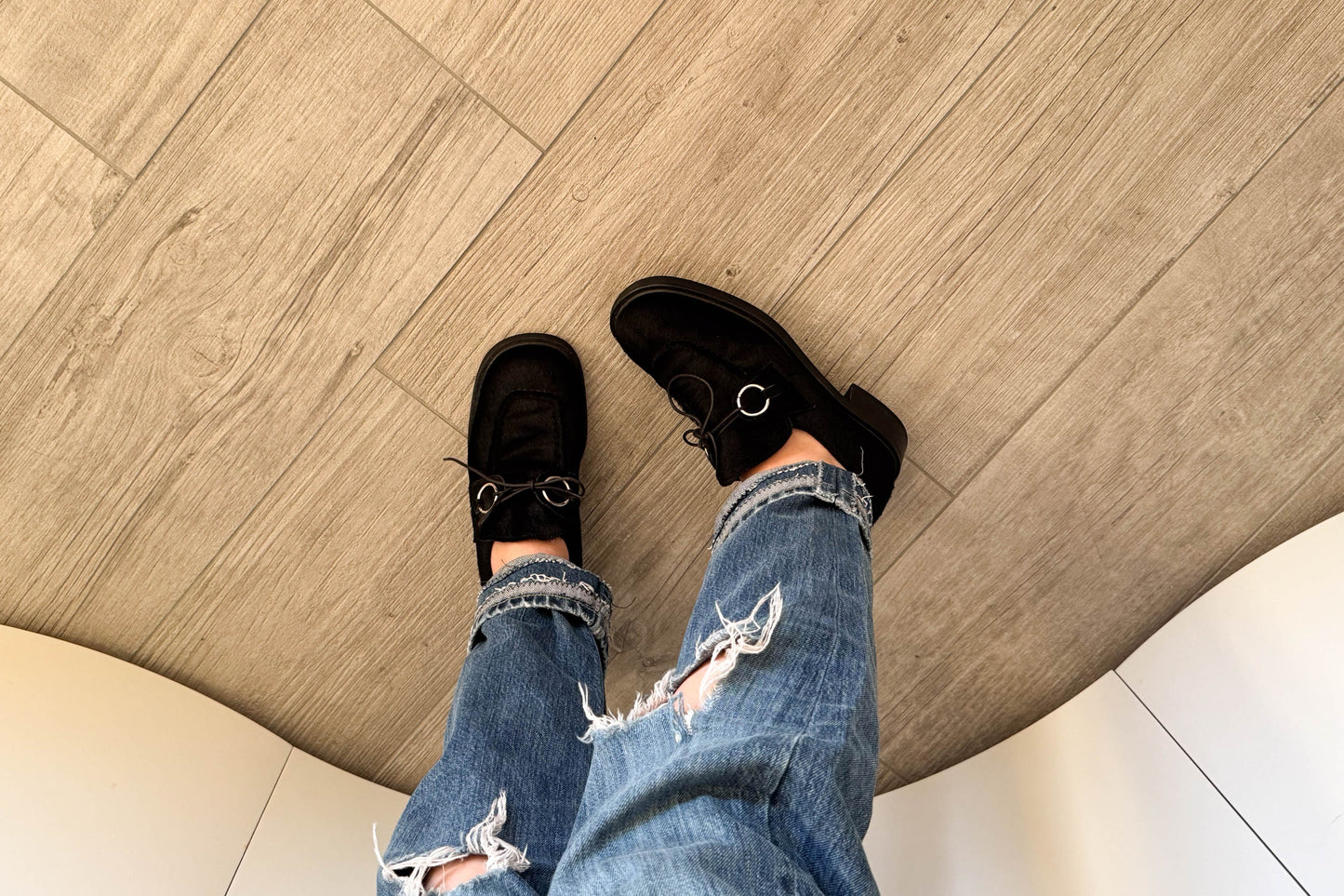 Vintage Italian cowhide / pony hair shoes