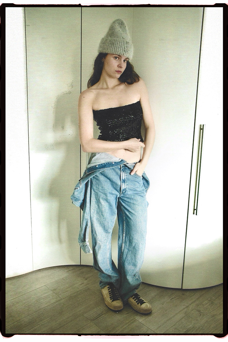 Ann Demeulemeester Raven low top sneakers