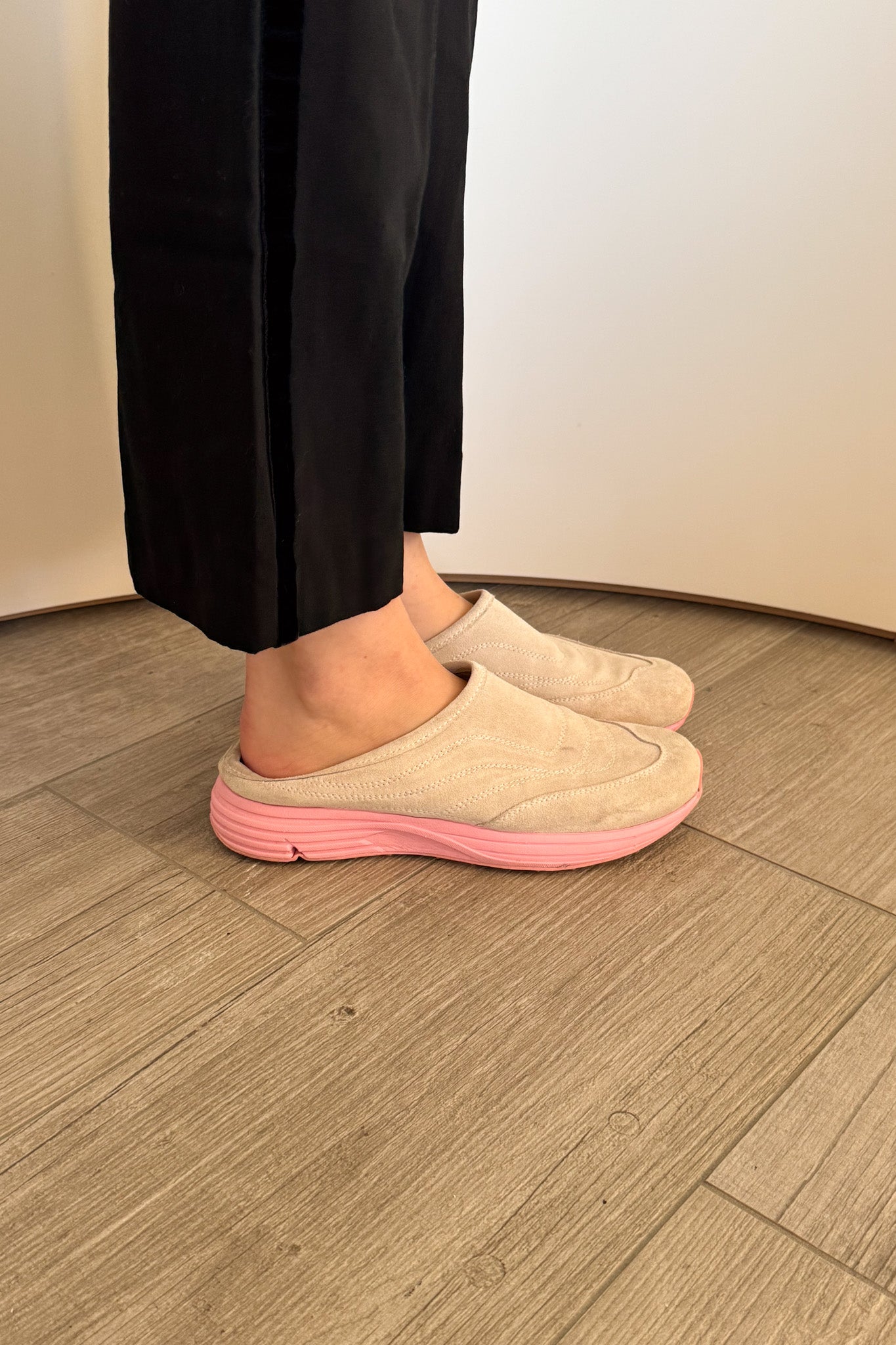 Diemme Maggiore suede slip-on mule sneakers