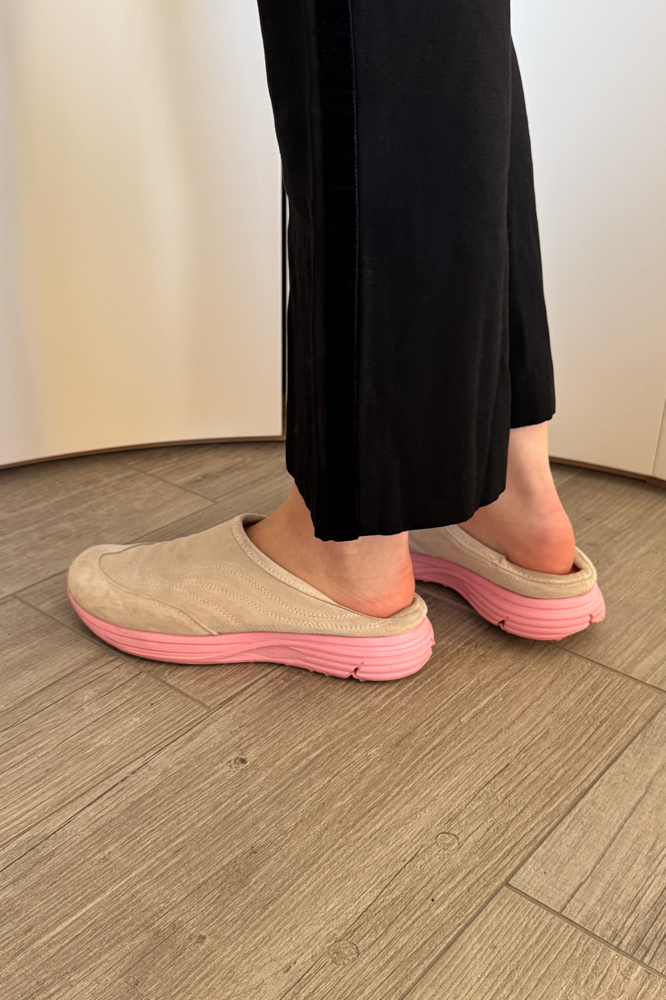 Diemme Maggiore suede slip-on mule sneakers