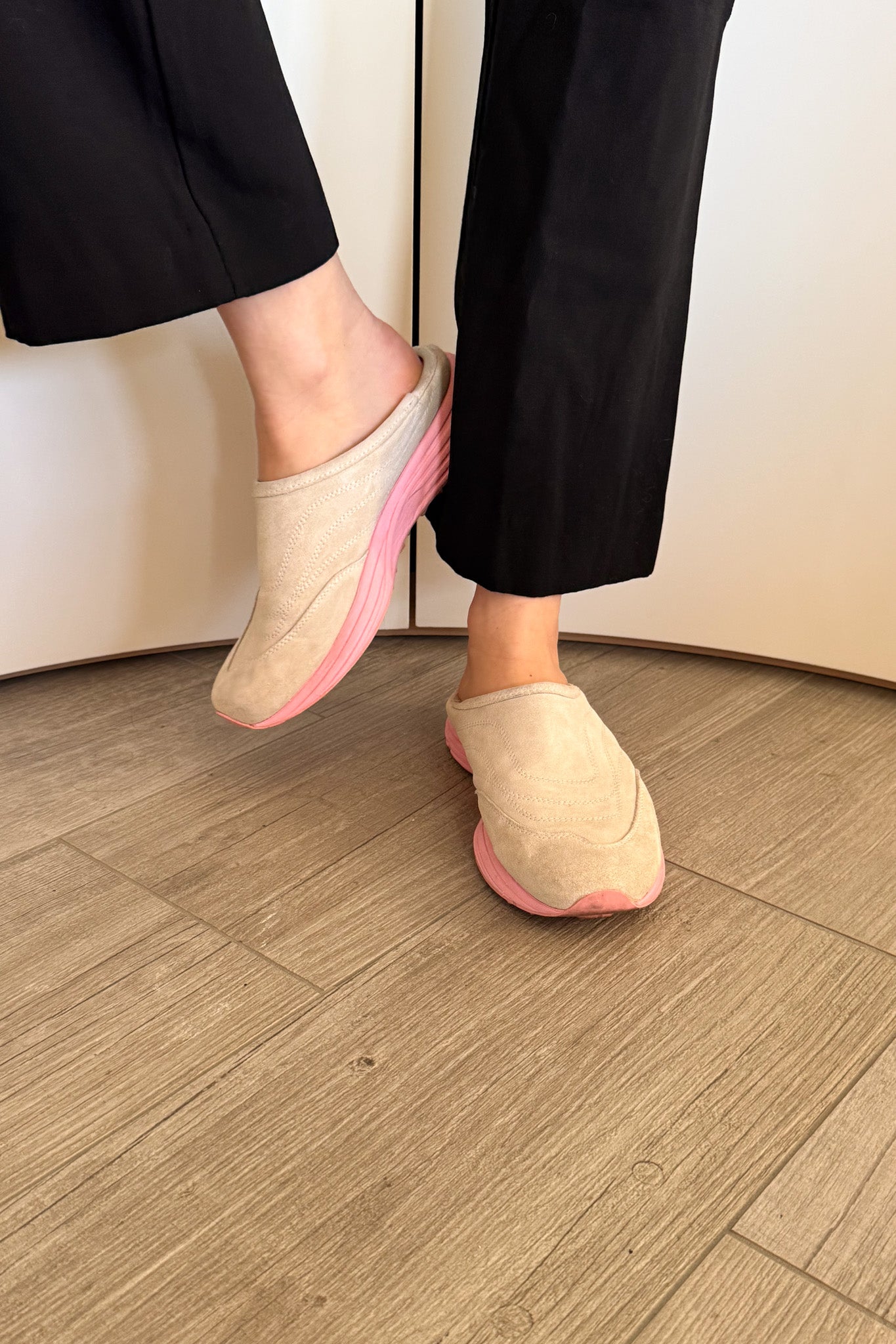 Diemme Maggiore suede slip-on mule sneakers
