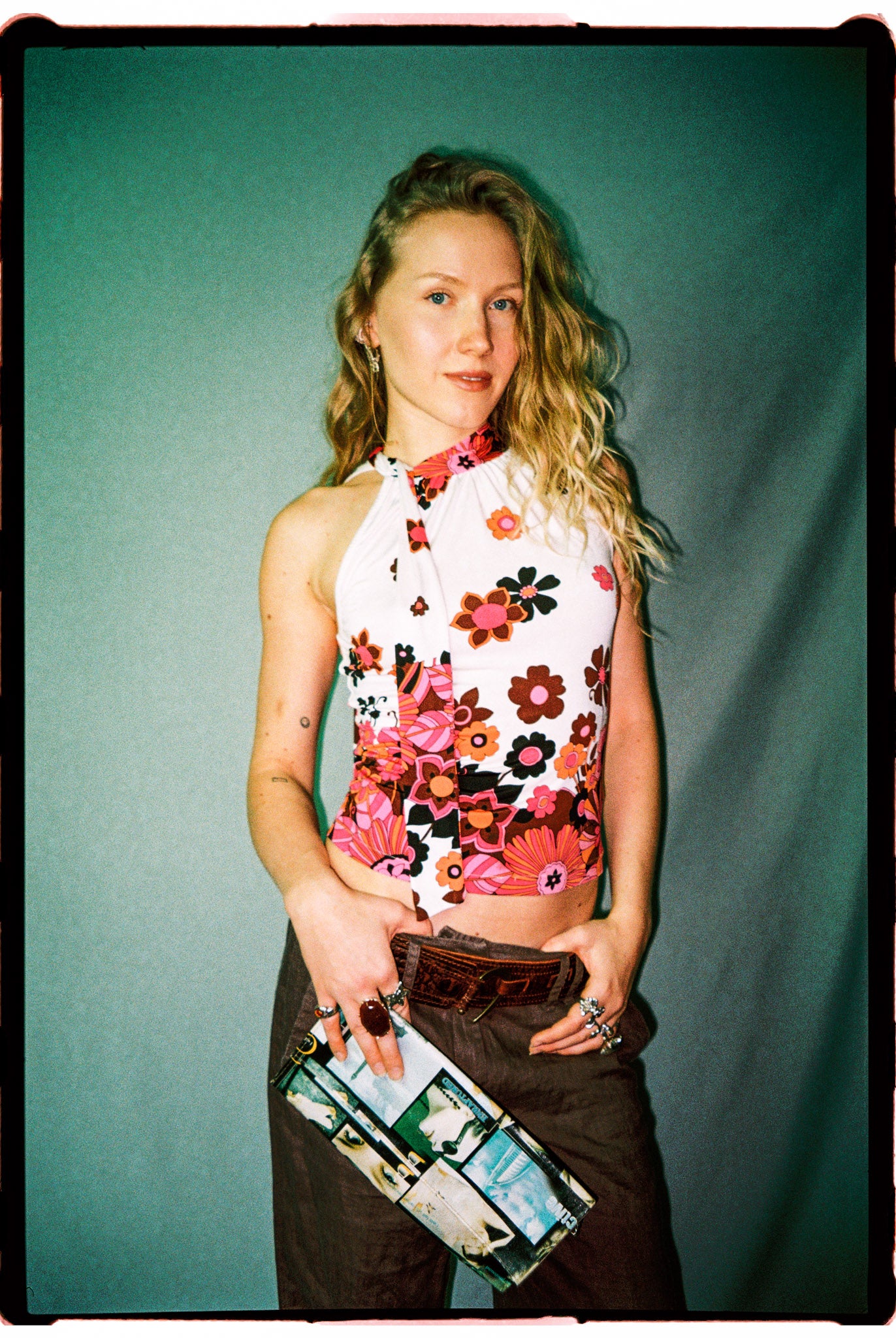 Dolce & Gabbana floral halter top