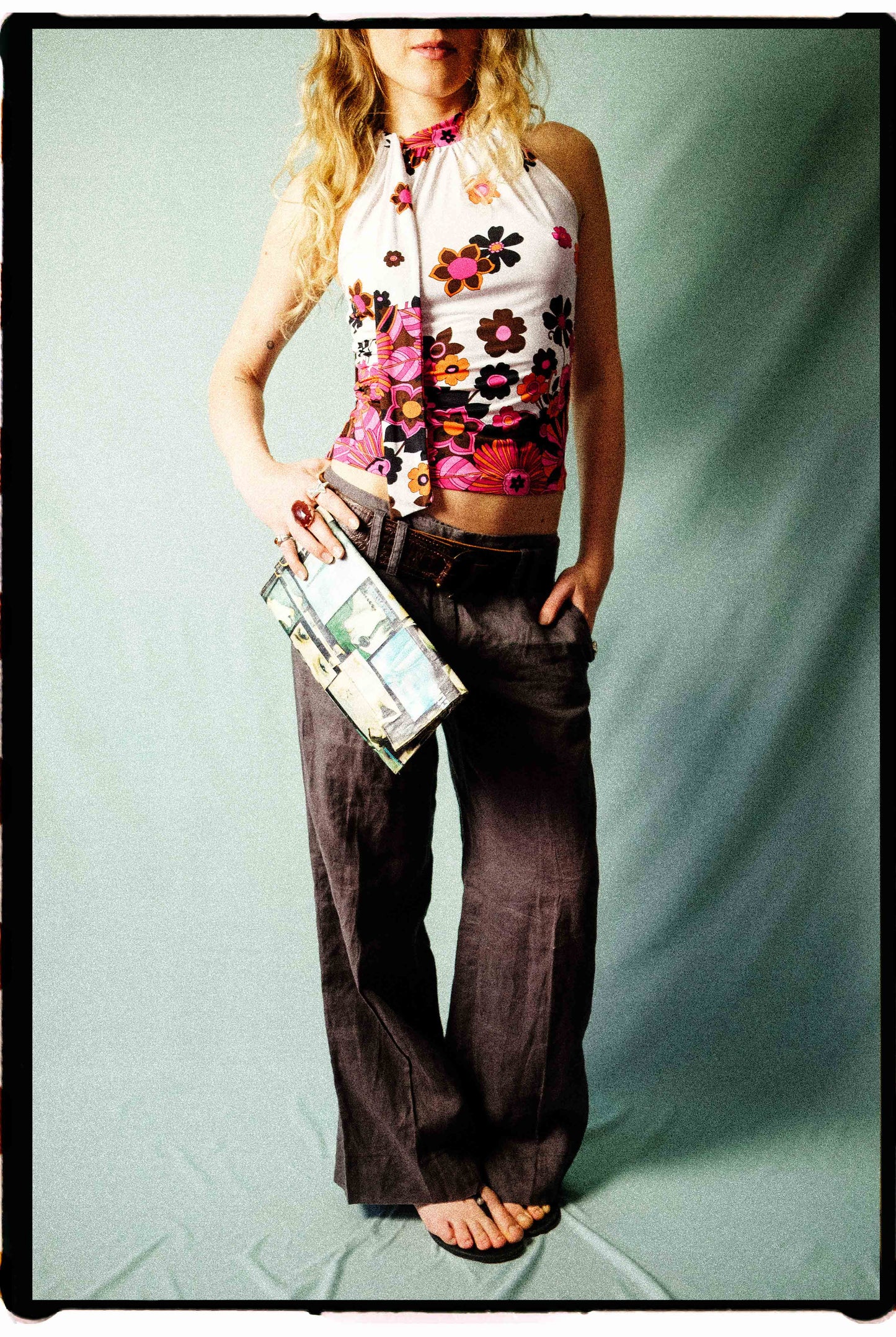Dolce & Gabbana floral halter top