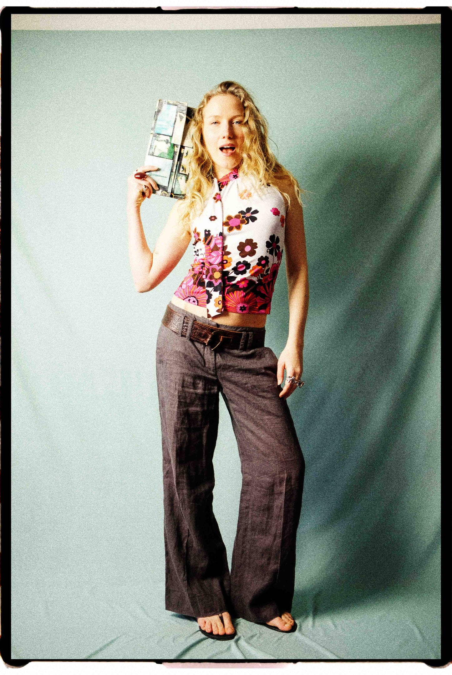 Dolce & Gabbana floral halter top