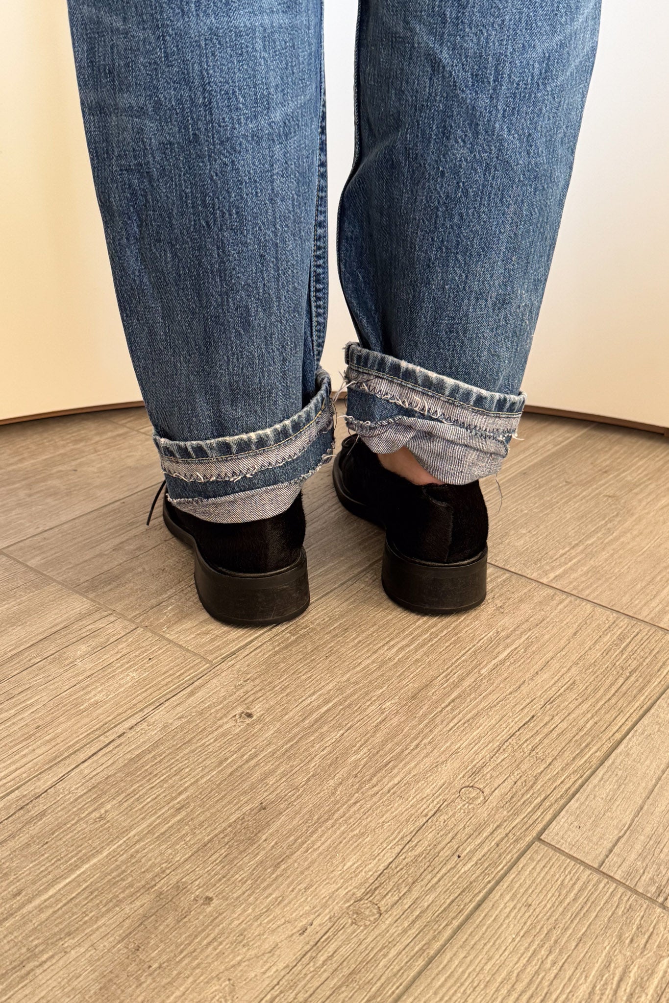 Vintage Italian cowhide / pony hair shoes