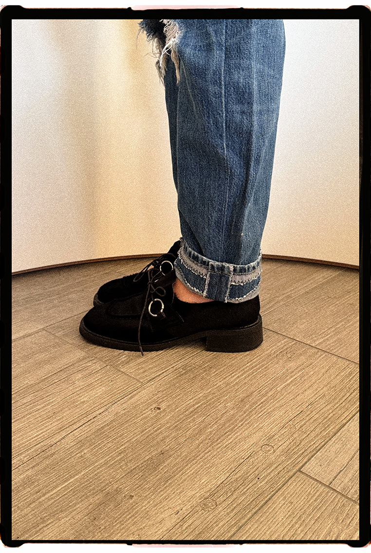 Vintage Italian cowhide / pony hair shoes