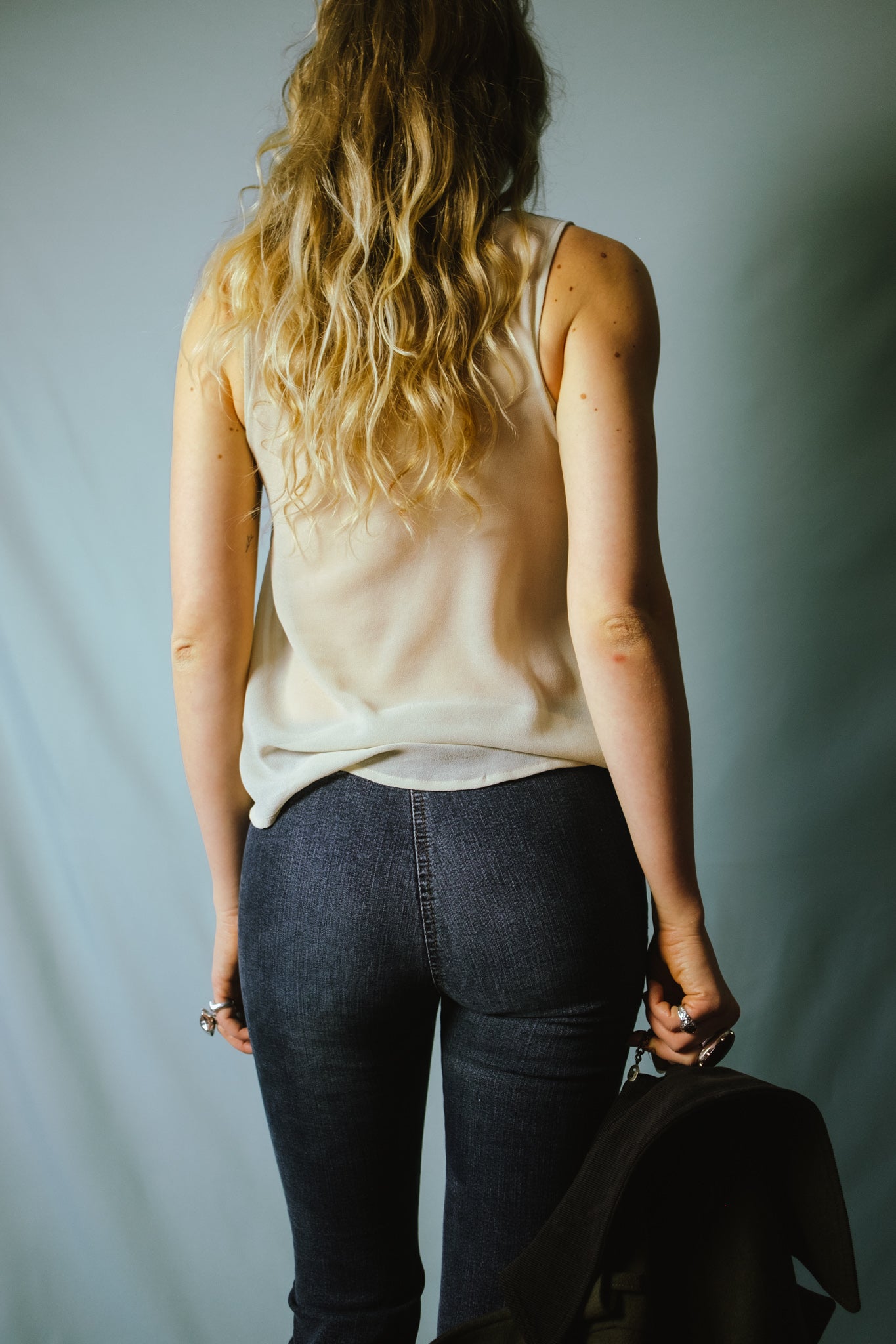 Miss Sixty dark wash flare jeans