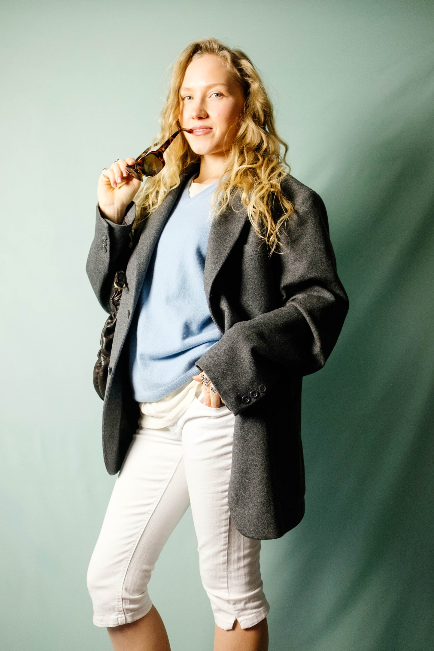 Vintage TSE cashmere vest