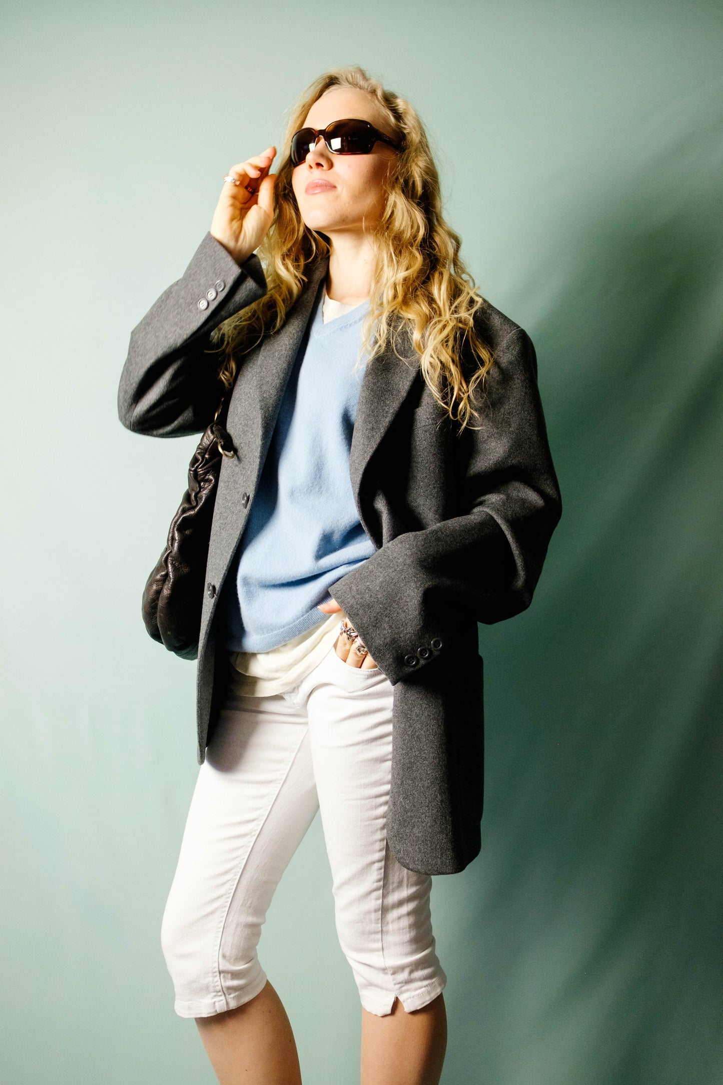 Vintage TSE cashmere vest