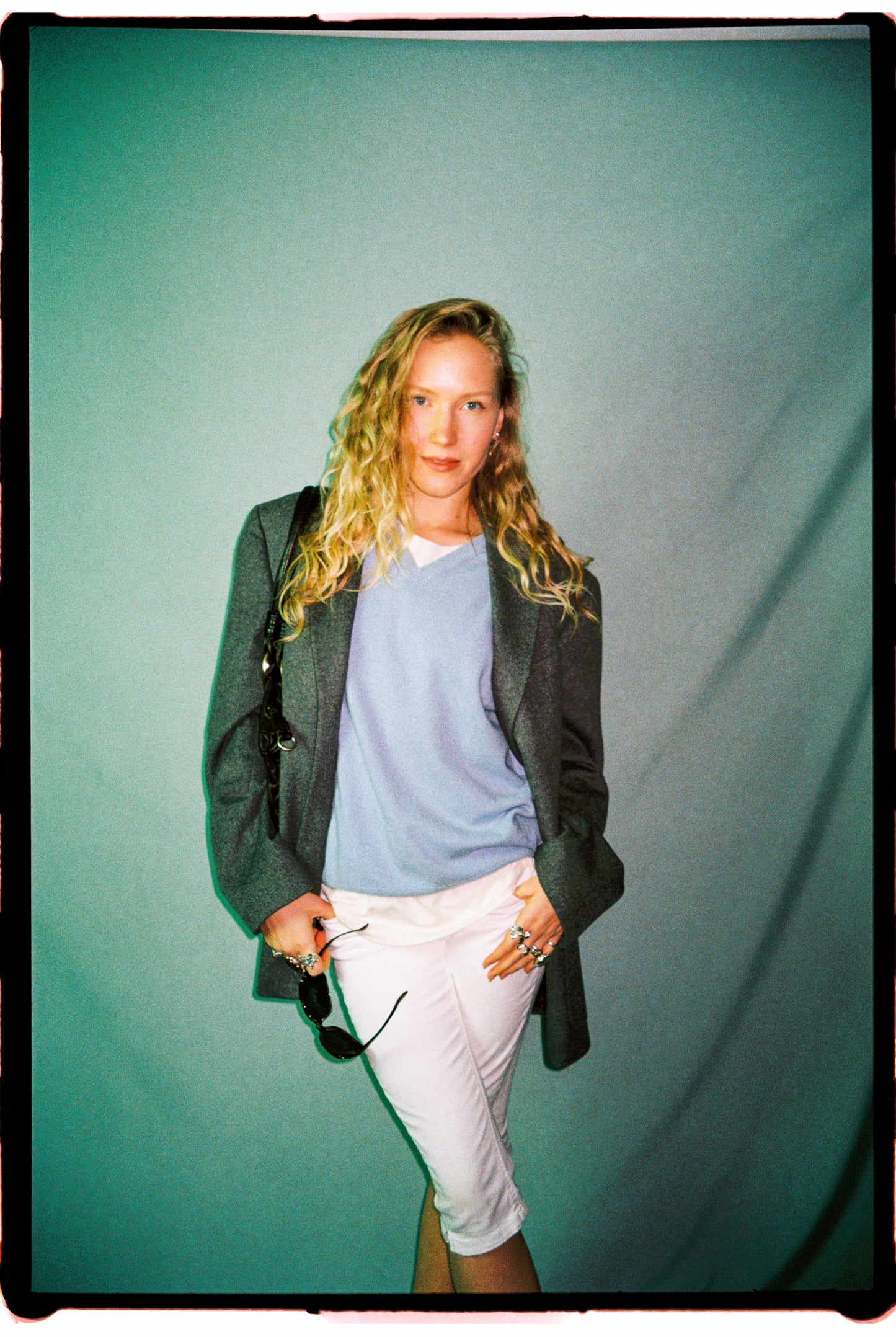 Vintage TSE cashmere vest