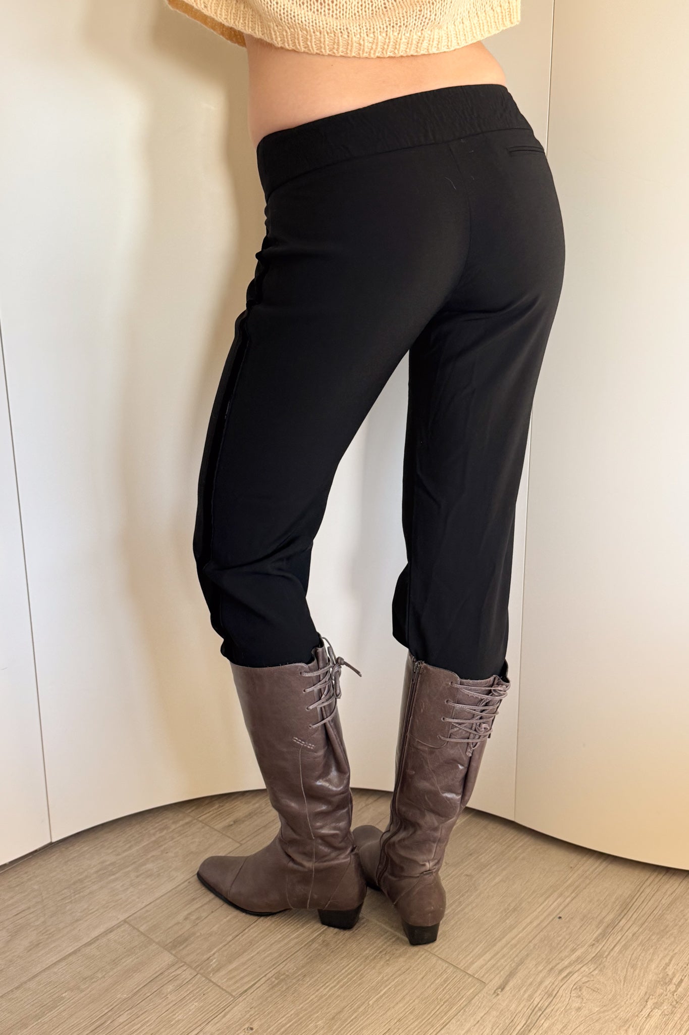 Vintage slouchy Italian leather boots